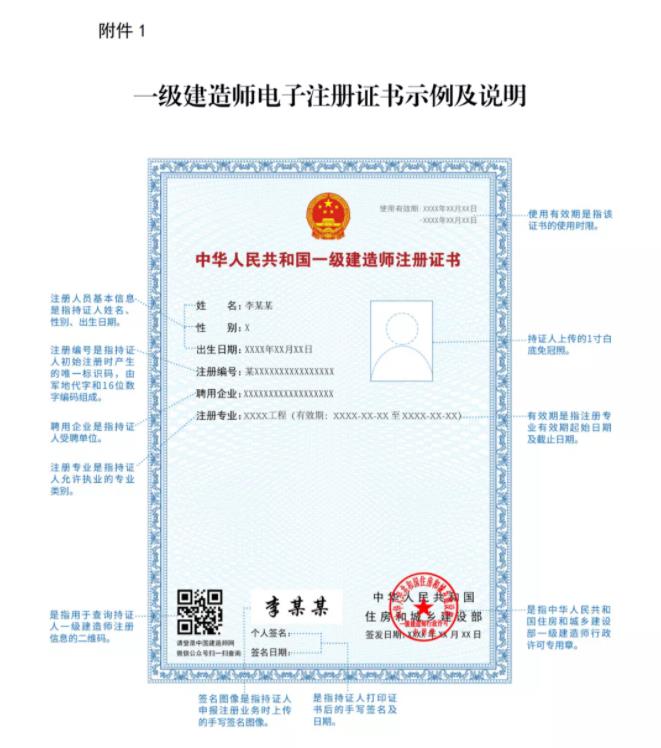 一級建造師實行電子證書，明年開始紙質(zhì)證書作廢